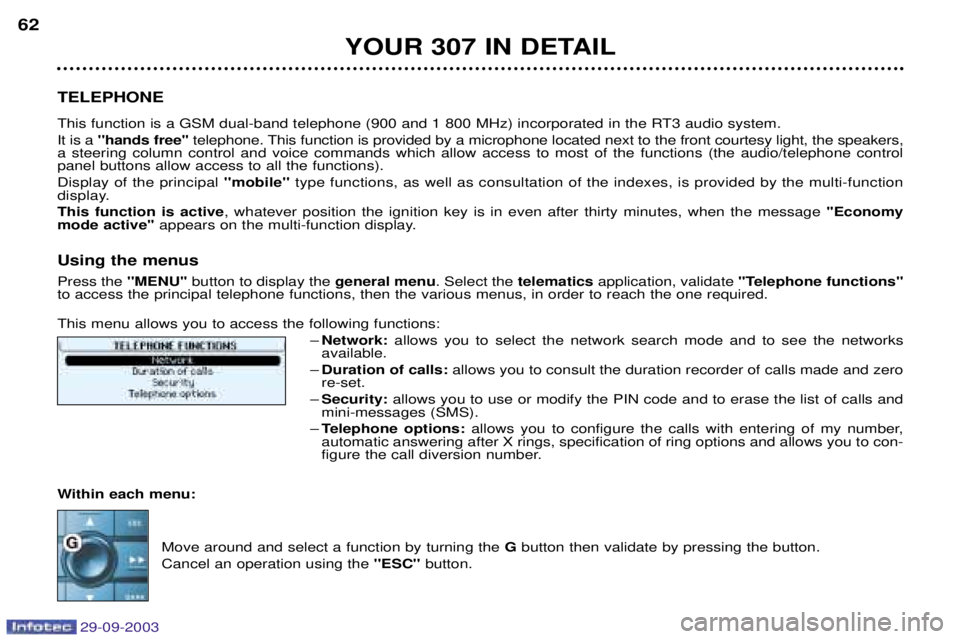 PEUGEOT 307 CC 2003  Owners Manual 
	

	
$!

&(
 
+

 
58		#
	/78FB#	
	.+
"
	 

 EE.,*/)EE 		#
	+

 
#