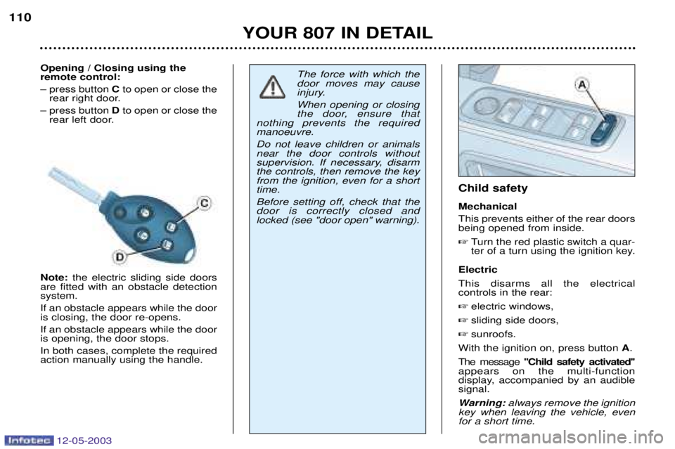 PEUGEOT 807 2003  Owners Manual 
41!1C90!10!1"#4 
4"4;1"9 
( !%$

	
!	


"
-
( !%$

	 
!	



-

"4 
 
 	" 