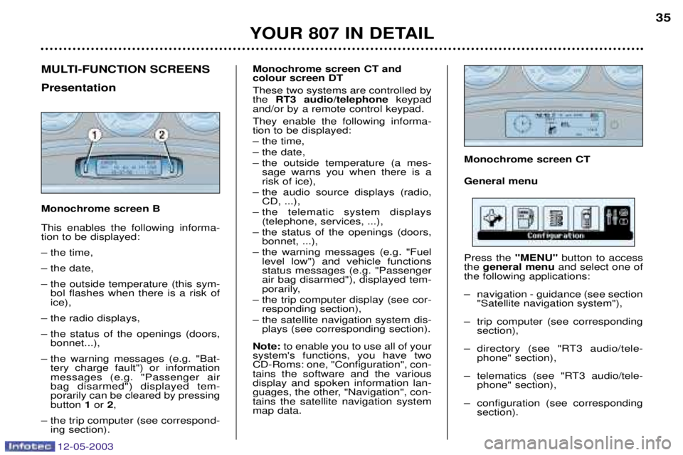 PEUGEOT 807 2003  Owners Manual 
++*) +"#* ## 
6## %&"#! 
) 88
   
 ,## %&"#! 
+	

		9 
: 		 	/	 5	