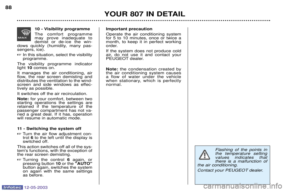 PEUGEOT 807 2003  Owners Manual 
	)%!)%!&" 
8$  	 

		
	
 & 
    	
% 

  	
 

%   $ 	 	
 $
  	

# 
<  &  
 $
