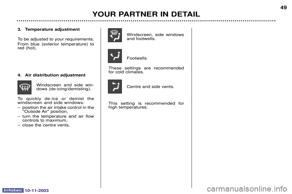 PEUGEOT PARTNER VU 2003  Owners Manual 10-11-2003
		% 	  
	 	
)		 	 	 	

		 

	
				
) 	  	

		 
	
!		
4. 