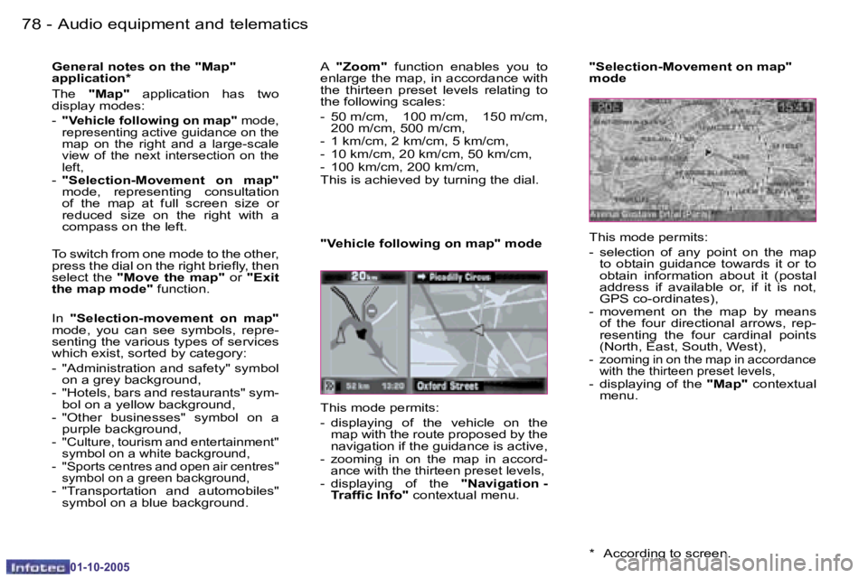 PEUGEOT 1007 2005.5  Owners Manual �7�8 �-�A�u�d�i�o� �e�q�u�i�p�m�e�n�t� �a�n�d� �t�e�l�e�m�a�t�i�c�s
�0�1�-�1�0�-�2�0�0�5
�7�9
�-�A�u�d�i�o� �e�q�u�i�p�m�e�n�t� �a�n�d� �t�e�l�e�m�a�t�i�c�s
�0�1�-�1�0�-�2�0�0�5
�G�e�n�e�r�a�l� �n�o�t
