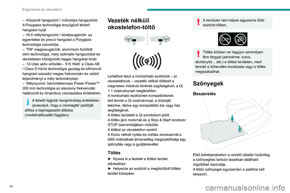 PEUGEOT 2008 2020 Kezelési útmutató (in Hungarian) 54
Ergonómia és kényelem
Eltávolítás/visszahelyezés
► A vezetőoldalról való kivételhez tolja hátra az ülést, és pattintsa ki a rögzítőelemeket.► A visszahelyezéshez helyezze el PEUGEOT 2008 2020 Kezelési útmutató (in Hungarian) 54
Ergonómia és kényelem
Eltávolítás/visszahelyezés
► A vezetőoldalról való kivételhez tolja hátra az ülést, és pattintsa ki a rögzítőelemeket.► A visszahelyezéshez helyezze el