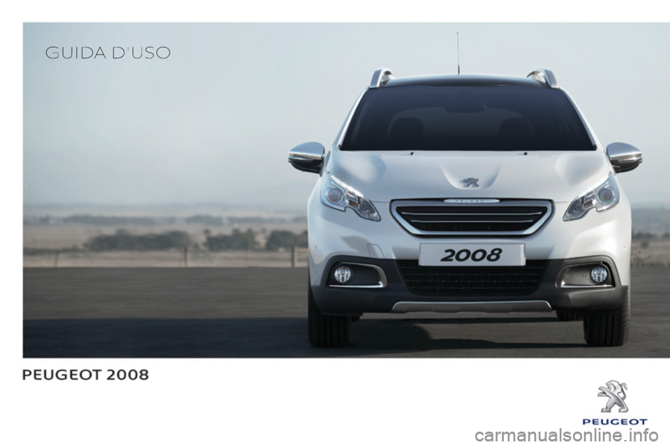PEUGEOT 2008 2014  Manuale duso (in Italian)    GUIDA  DUSO    