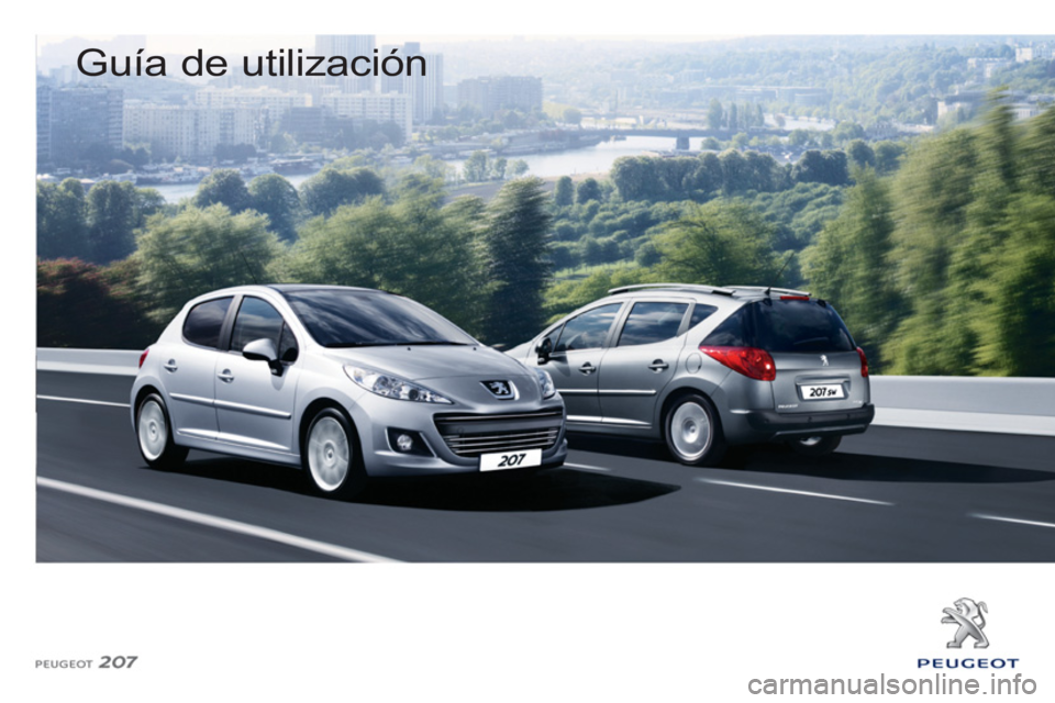 PEUGEOT 207 2011  Manual del propietario (in Spanish) 
