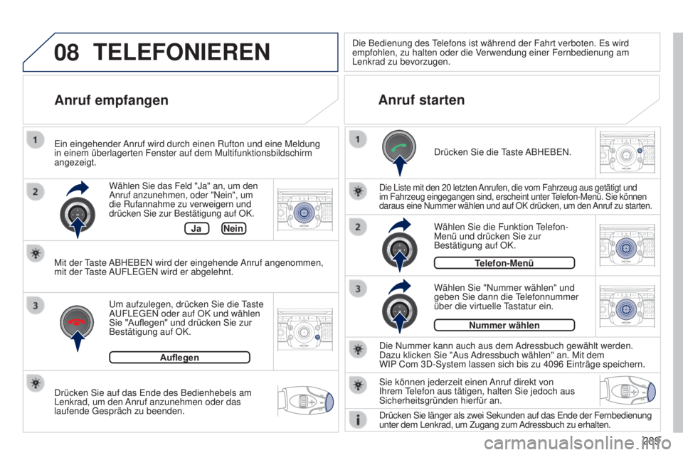 PEUGEOT 3008 2014  Betriebsanleitungen (in German) 08
2ABC3DEF5JKL4GHI6MNO8TUV7PQRS9WXYZ0*#
1RADIO MEDIANAV
TRAFFIC
SETUPADDR
BOOK
2ABC3DEF5JKL4GHI6MNO8TUV7PQRS9WXYZ0*#
1RADIO MEDIA NAV
TRAFFIC
SETUPADDR
BOOK
2ABC3DEF5JKL4GHI6MNO8TUV7PQRS9WXYZ0*#
1RAD