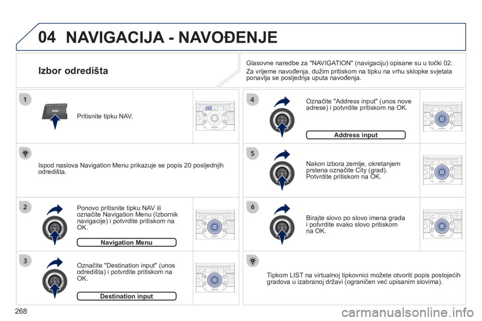 PEUGEOT 3008 2014  Upute Za Rukovanje (in Croatian) 04
NAV2ABC3DEF5JKL4GHI6MNO8TUV7PQRS9WXYZ0*#
1RADIO MEDIANAV
TRAFFIC
SETUPADDR
BOOK
2ABC3DEF5JKL4GHI6MNO8TUV7PQRS9WXYZ0*#
1RADIO MEDIA NAV
TRAFFIC
SETUPADDR
BOOK
2ABC3DEF5JKL4GHI6MNO8TUV7PQRS9WXYZ0*#
1