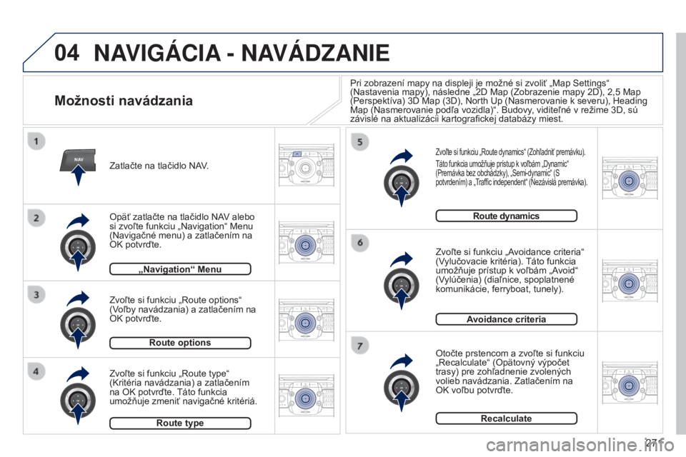 PEUGEOT 3008 2014  Návod na použitie (in Slovakian) 04
NAV2ABC3DEF5JKL4GHI6MNO8TUV7PQRS9WXYZ0*#
1RADIO MEDIANAV
TRAFFIC
SETUPADDR
BOOK
2ABC3DEF5JKL4GHI6MNO8TUV7PQRS9WXYZ0*#
1RADIO MEDIA NAV
TRAFFIC
SETUPADDR
BOOK
2ABC3DEF5JKL4GHI6MNO8TUV7PQRS9WXYZ0*#
1