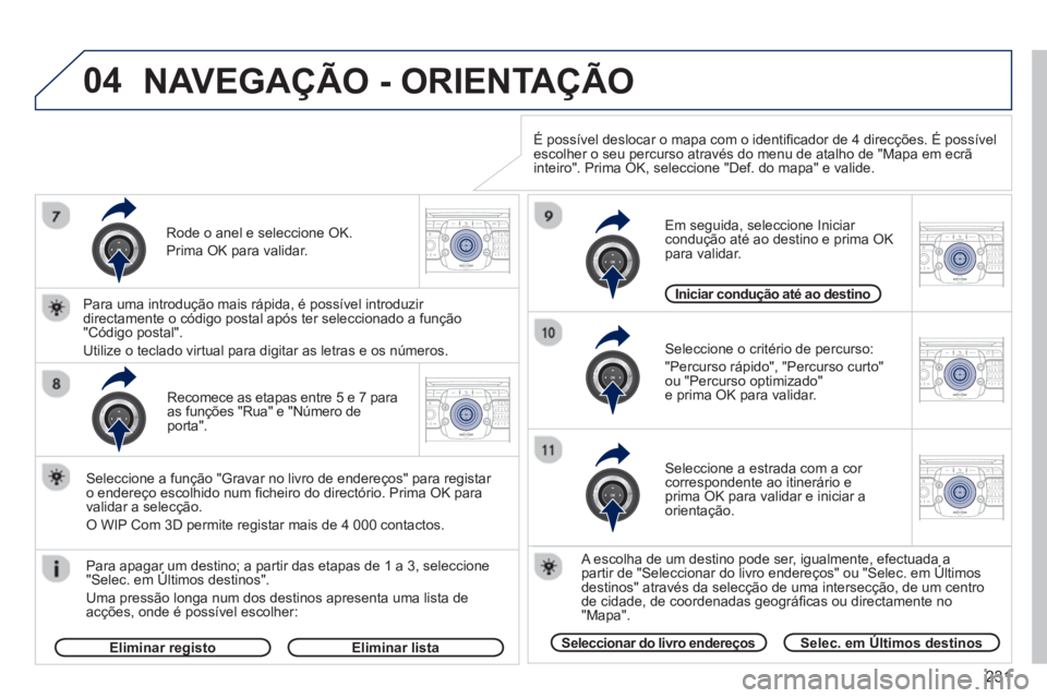 PEUGEOT 3008 2013 Manual de utilização (in Portuguese) 231
04
2ABC3DEF5JKL4GHI6MNO8TUV7PQRS9WXYZ0*#
1RADIO MEDIANAV TRAFFIC
SETUPADDR
BOOK
2ABC3DEF5JKL4GHI6MNO8TUV7PQRS9WXYZ0*#
1RADIO MEDIANAV TRAFFIC
SETUPADDR
BOOK
2ABC3DEF5JKL4GHI6MNO8TUV7PQRS9WXYZ0*#
1 PEUGEOT 3008 2013 Manual de utilização (in Portuguese) 231
04
2ABC3DEF5JKL4GHI6MNO8TUV7PQRS9WXYZ0*#
1RADIO MEDIANAV TRAFFIC
SETUPADDR
BOOK
2ABC3DEF5JKL4GHI6MNO8TUV7PQRS9WXYZ0*#
1RADIO MEDIANAV TRAFFIC
SETUPADDR
BOOK
2ABC3DEF5JKL4GHI6MNO8TUV7PQRS9WXYZ0*#
1