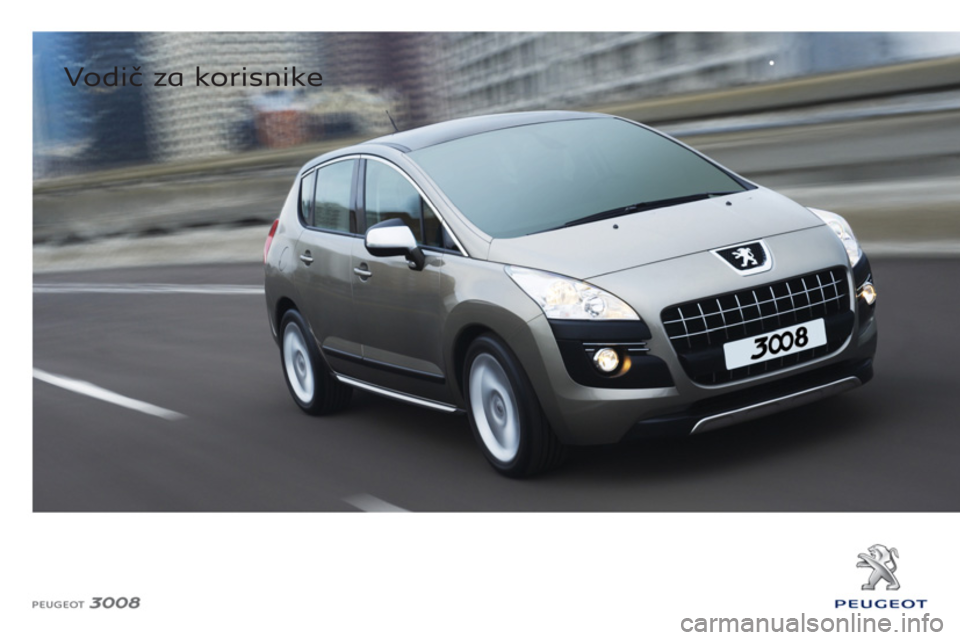 PEUGEOT 3008 2012  Upute Za Rukovanje (in Croatian) 
