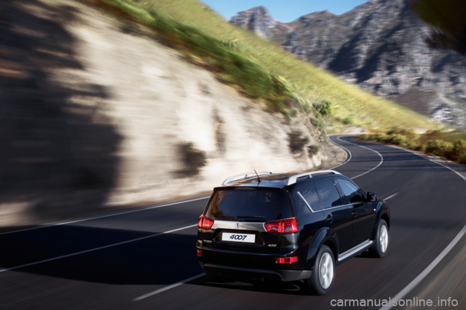 PEUGEOT 4007 2012  Instrukcja obsługi (in Polish) 