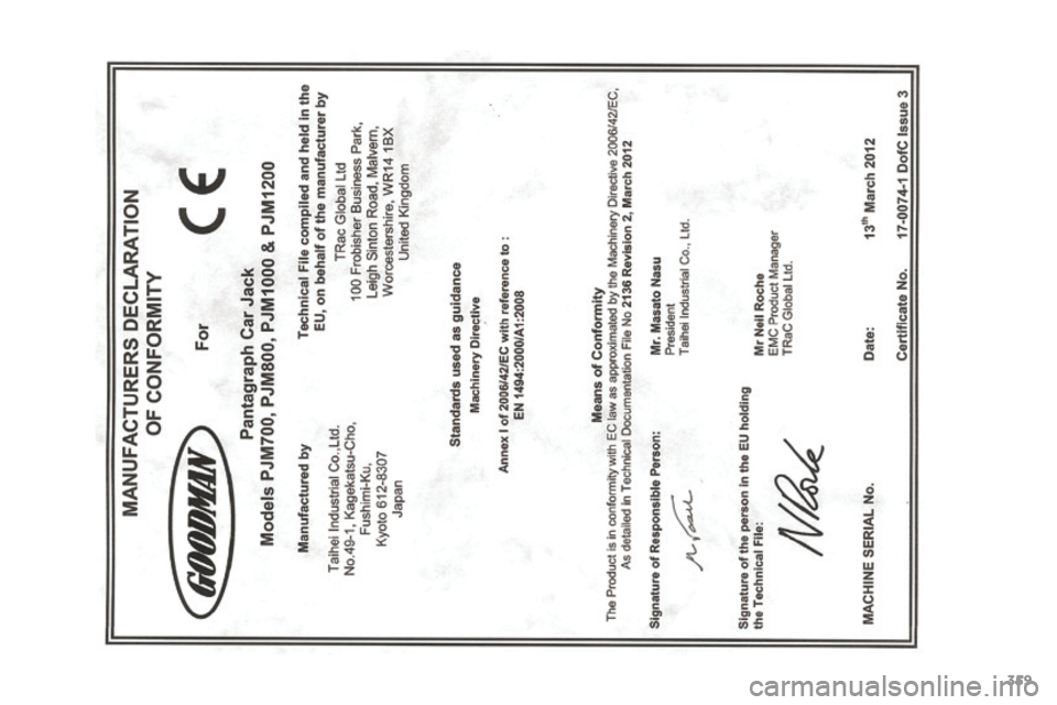 PEUGEOT 4008 2015  Betriebsanleitungen (in German) 359
4008_de_Chap12_certificats_ed01-2016  