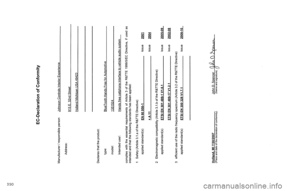 PEUGEOT 4008 2014  Betriebsanleitungen (in German) 350 