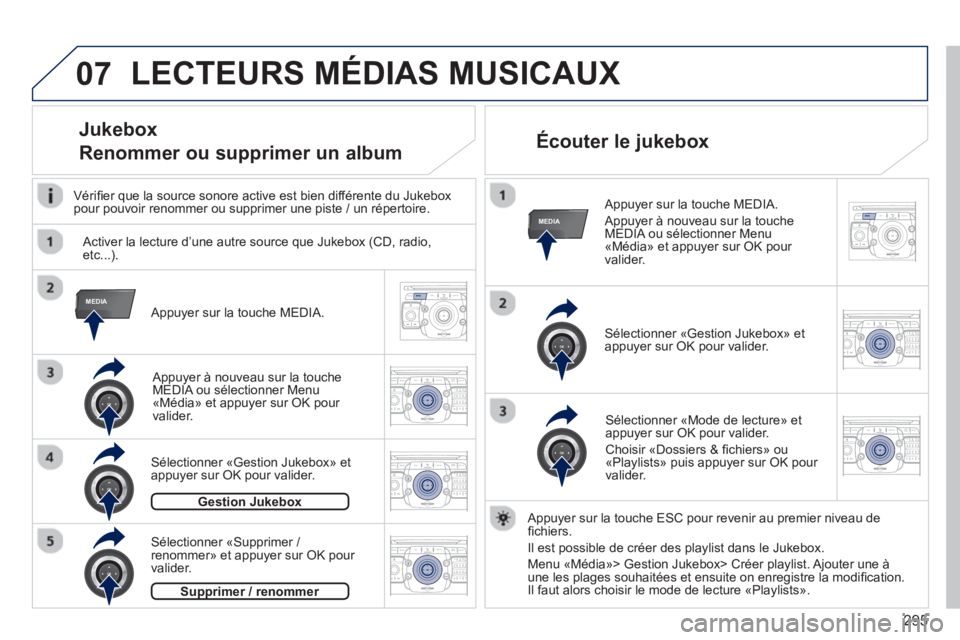 PEUGEOT 5008 2014 Manuel du propriétaire (in French) 295
07
MEDIA
MEDIA
2ABC3DEF5JKL4GHI6MNO8TUV7PQRS9WXYZ0*#
1RADIO MEDIANAV TRAFFIC
SETUPADDR
BOOK
2ABC3DEF5JKL4GHI6MNO8TUV7PQRS9WXYZ0*#
1RADIO MEDIANAV TRAFFIC
SETUPADDR
BOOK
2ABC3DEF5JKL4GHI6MNO8TUV7PQ PEUGEOT 5008 2014 Manuel du propriétaire (in French) 295
07
MEDIA
MEDIA
2ABC3DEF5JKL4GHI6MNO8TUV7PQRS9WXYZ0*#
1RADIO MEDIANAV TRAFFIC
SETUPADDR
BOOK
2ABC3DEF5JKL4GHI6MNO8TUV7PQRS9WXYZ0*#
1RADIO MEDIANAV TRAFFIC
SETUPADDR
BOOK
2ABC3DEF5JKL4GHI6MNO8TUV7PQ