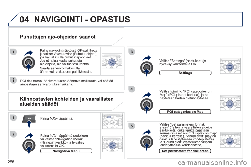 PEUGEOT 5008 2014  Omistajan Käsikirja (in Finnish) 288
NAV
04
2ABC3DEF5JKL4GHI6MNO8TUV7PQRS9WXYZ0*#
1RADIO MEDIANAV TRAFFIC
SETUPADDR
BOOK
2ABC3DEF5JKL4GHI6MNO8TUV7PQRS9WXYZ0*#
1RADIO MEDIANAV TRAFFIC
SETUPADDR
BOOK
2ABC3DEF5JKL4GHI6MNO8TUV7PQRS9WXYZ0