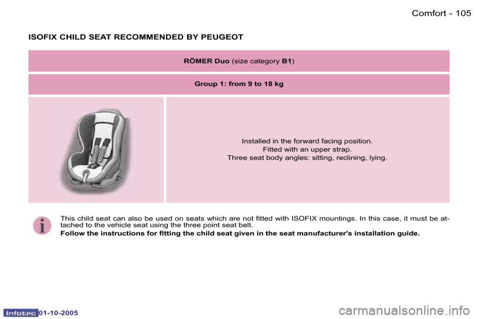 Peugeot 1007 Dag 2005.5  Owners Manual �1�0�4 �-�C�o�m�f�o�r�t
�0�1�-�1�0�-�2�0�0�5
�1�0�5
�-�C�o�m�f�o�r�t
�0�1�-�1�0�-�2�0�0�5
�R�Ö�M�E�R� �D�u�o� 
�(�s�i�z�e� �c�a�t�e�g�o�r�y�  �B�1�)
�G�r�o�u�p� �1�:� �f�r�o�m� �9� �t�o� �1�8� �k�g
�