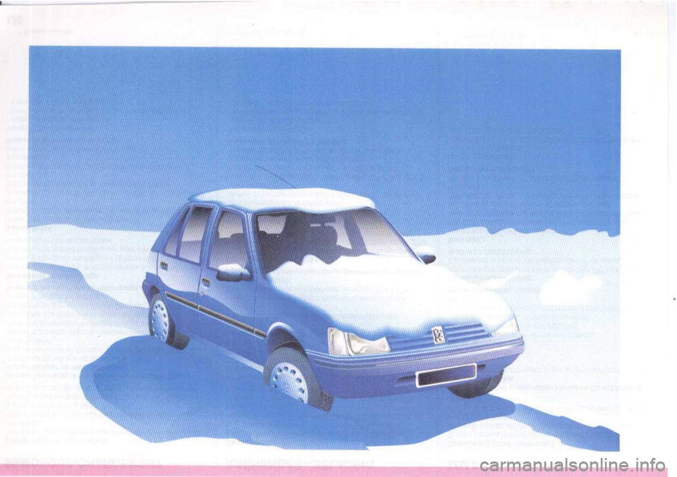 Peugeot 205 Dag 1995.5  Owners Manual 
