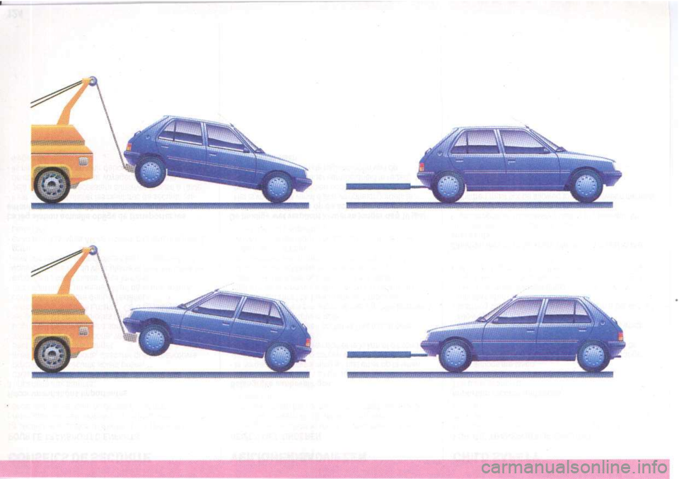 Peugeot 205 Dag 1995.5  Owners Manual 