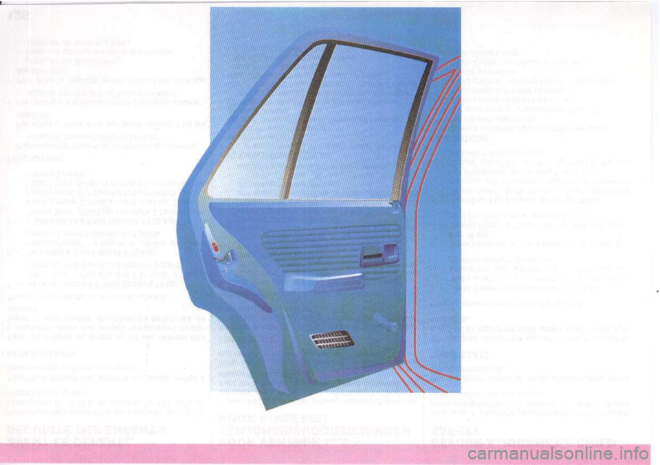 Peugeot 205 Dag 1995.5  Owners Manual 