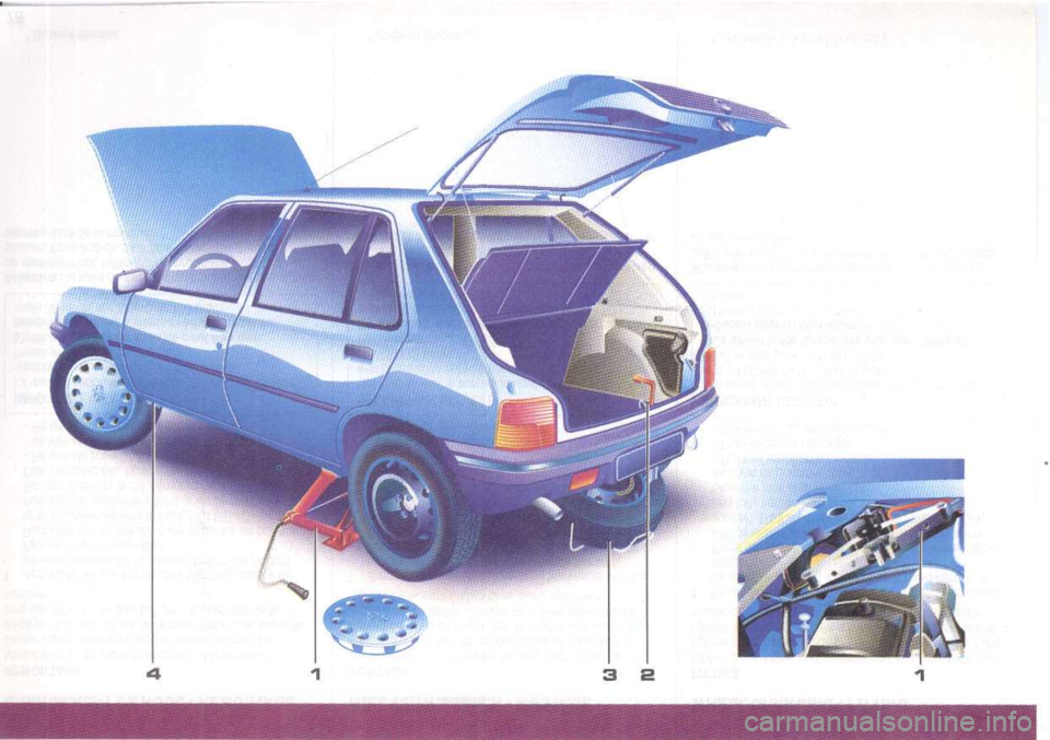 Peugeot 205 Dag 1995.5  Owners Manual 