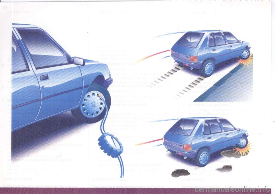 Peugeot 205 Dag 1995.5  Owners Manual 