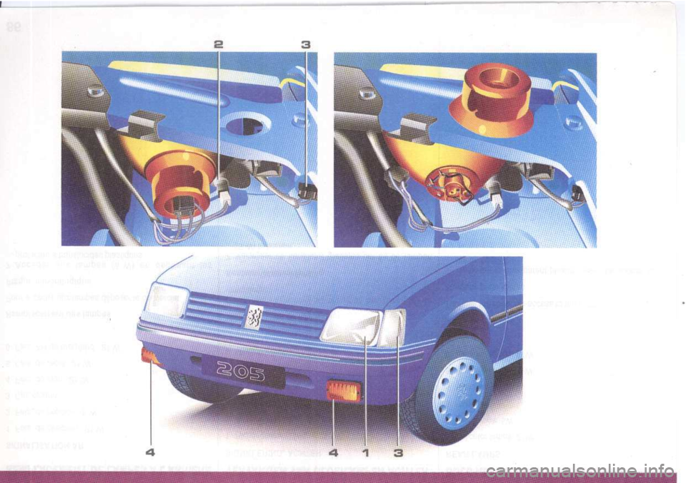 Peugeot 205 Dag 1995.5  Owners Manual 