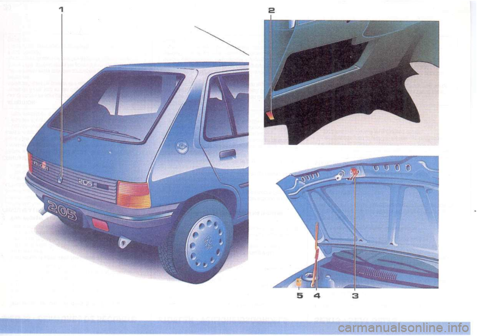 Peugeot 205 Dag 1995.5  Owners Manual 