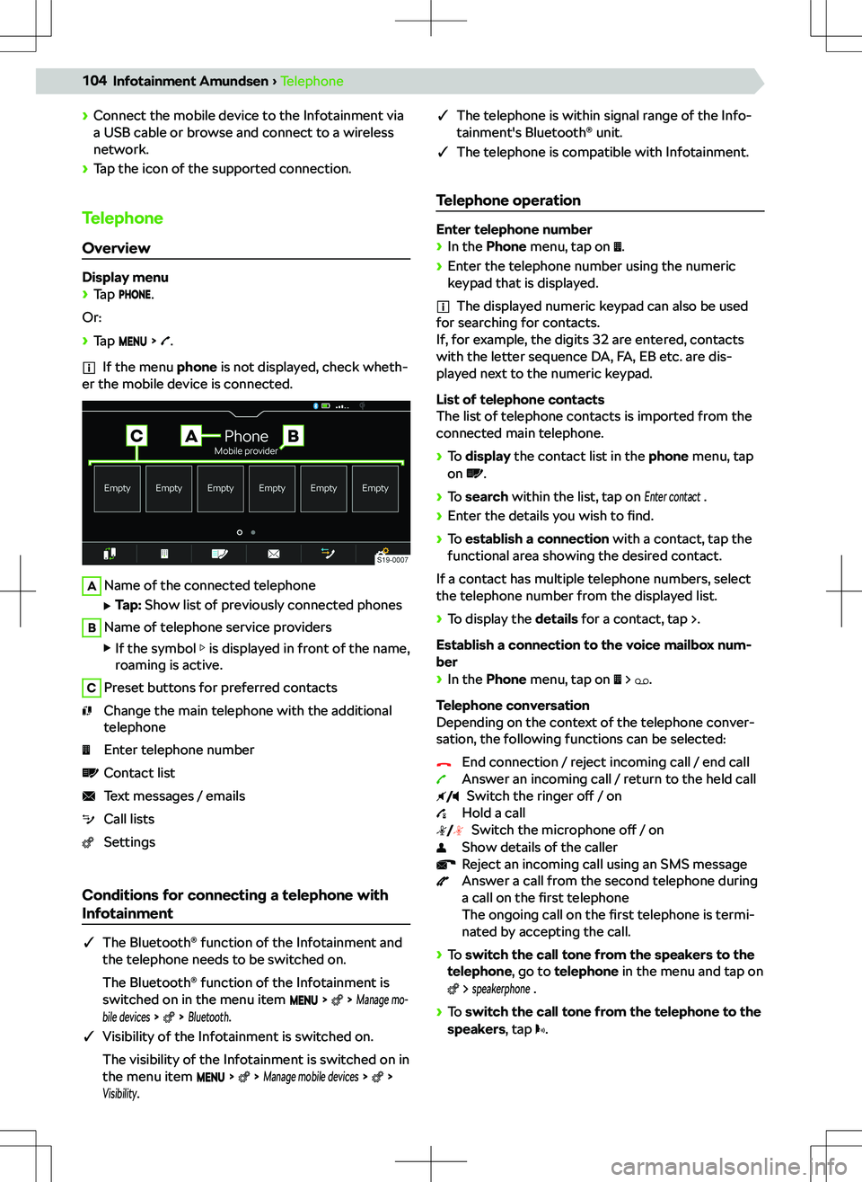 SKODA KAMIQ 2021  Owner´s Manual N�C�