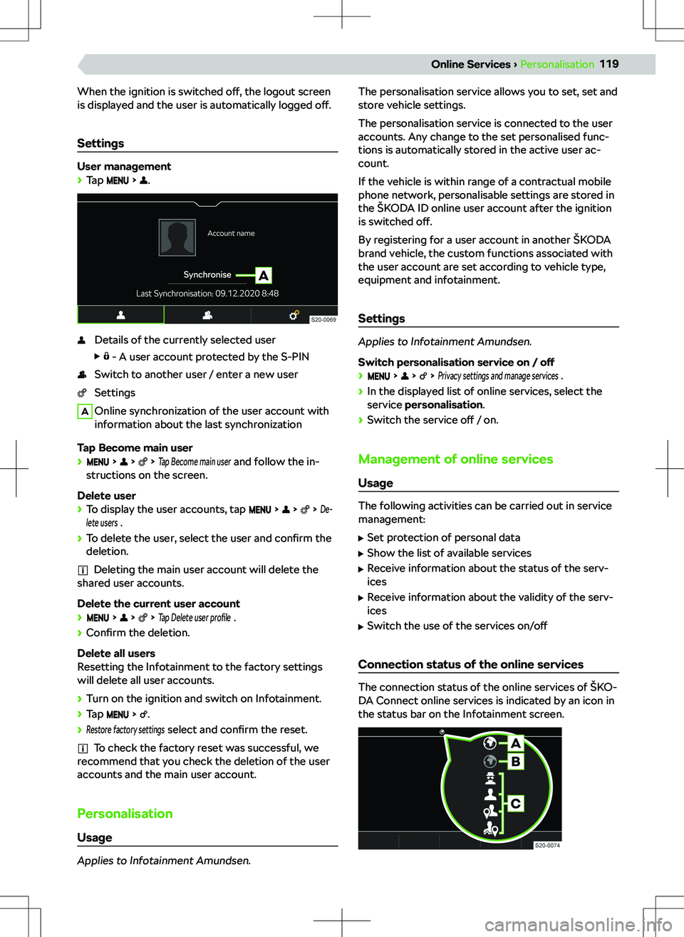SKODA KAMIQ 2021  Owner´s Manual �W�