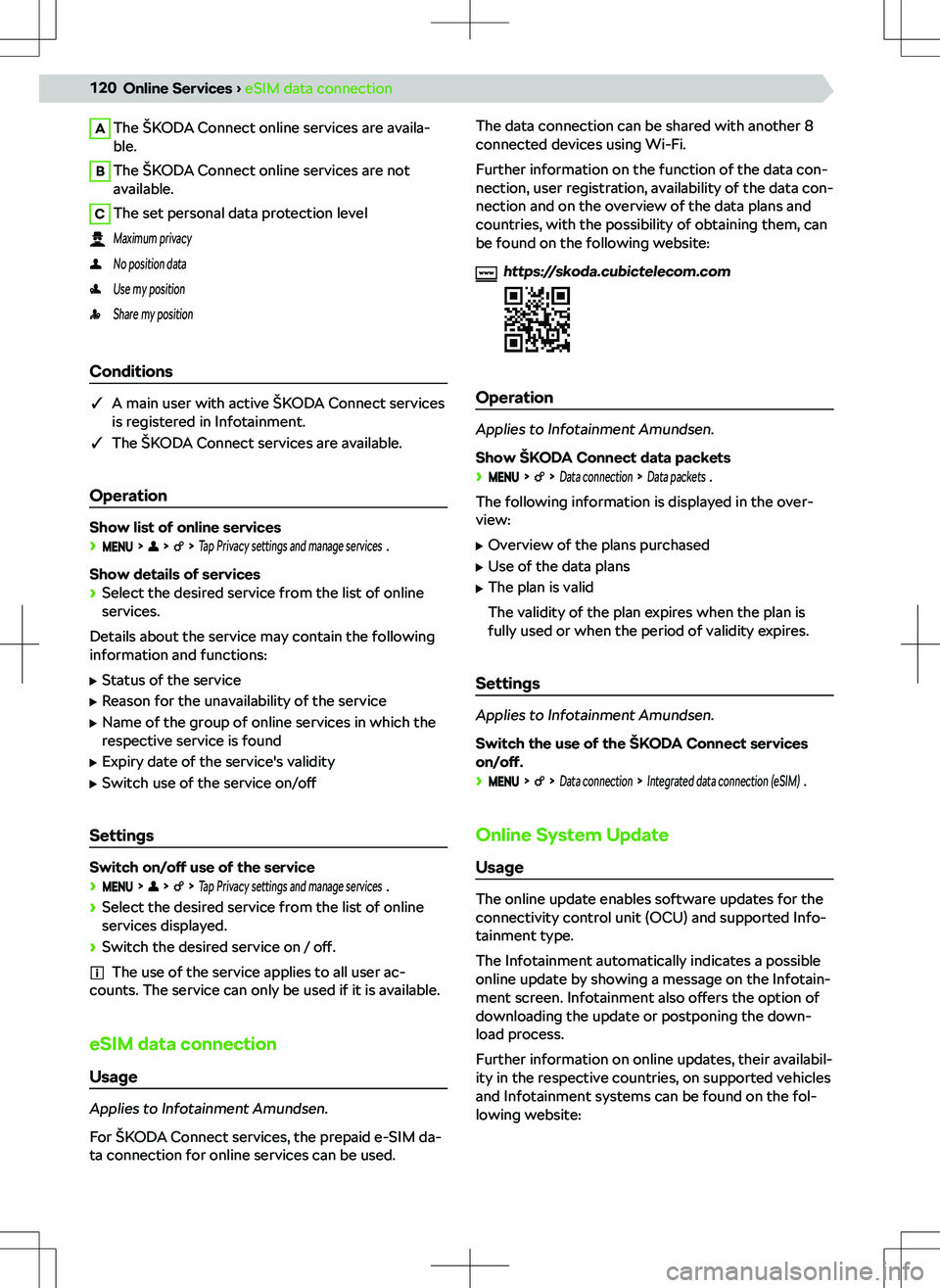 SKODA KAMIQ 2021  Owner´s Manual ��b�