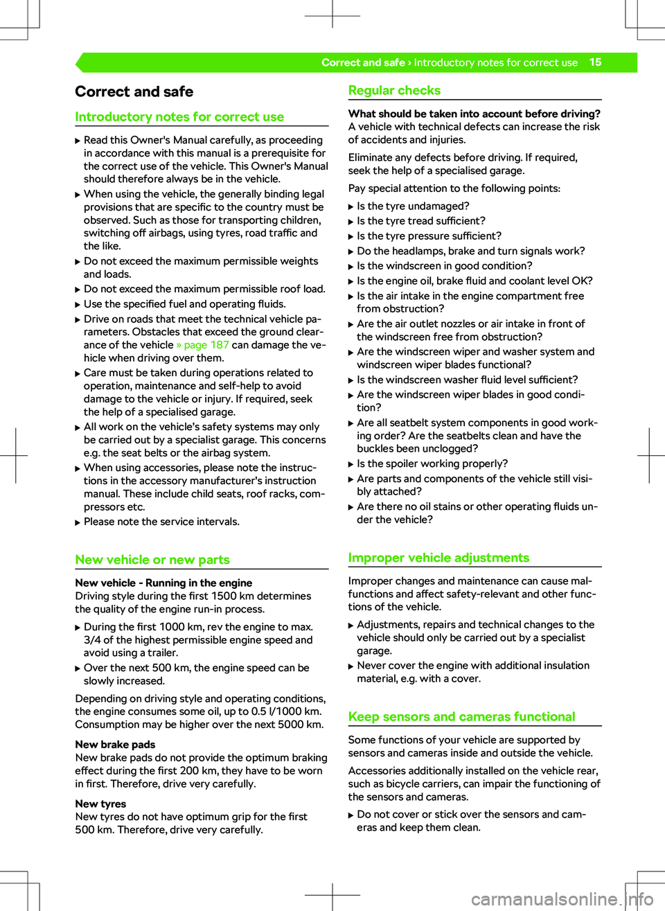 SKODA KAMIQ 2021  Owner´s Manual �C�