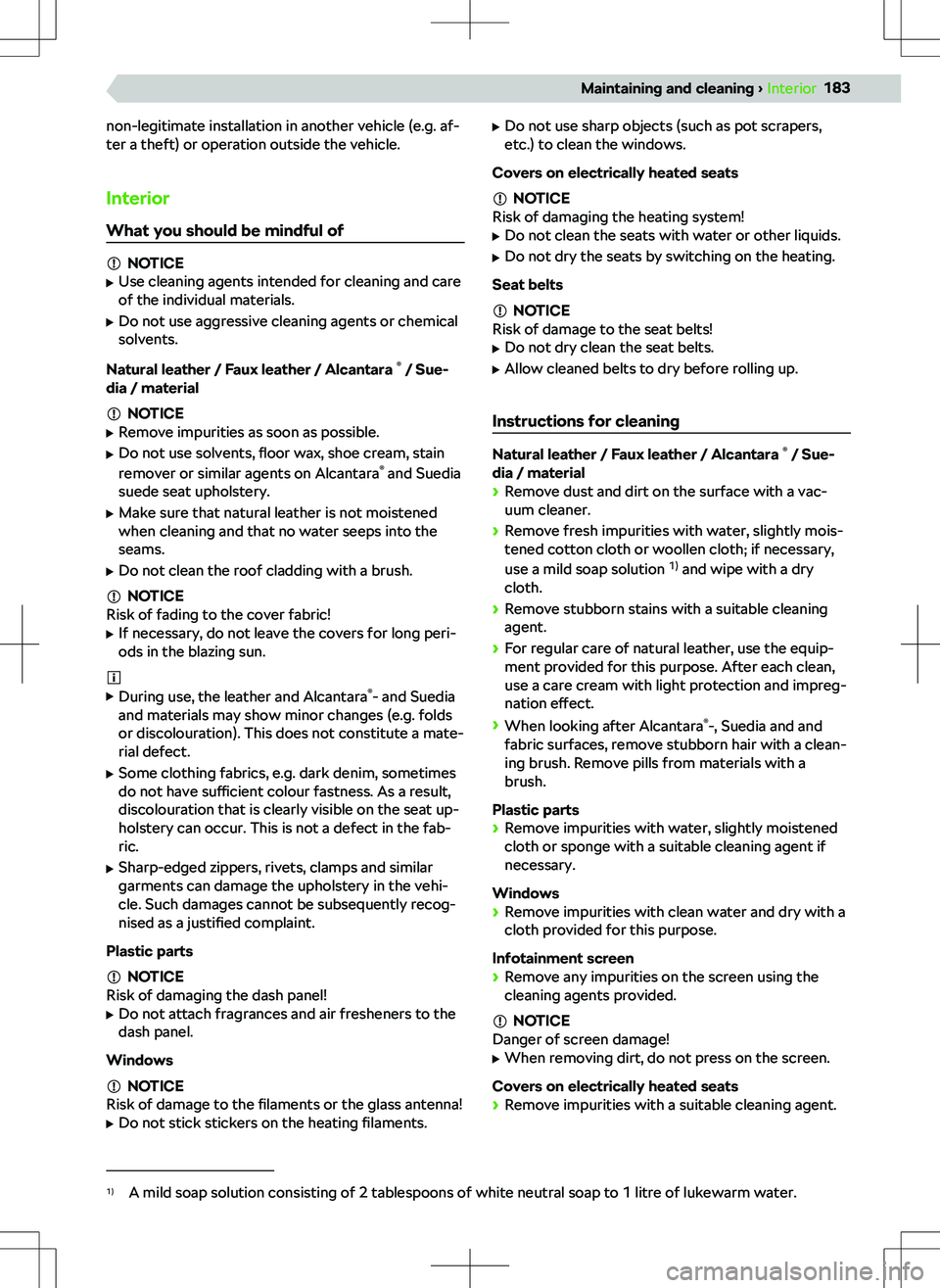SKODA KAMIQ 2021  Owner´s Manual �n�
