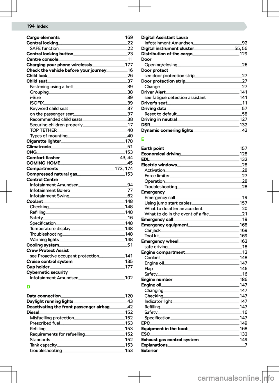 SKODA KAMIQ 2021  Owner´s Manual �C�