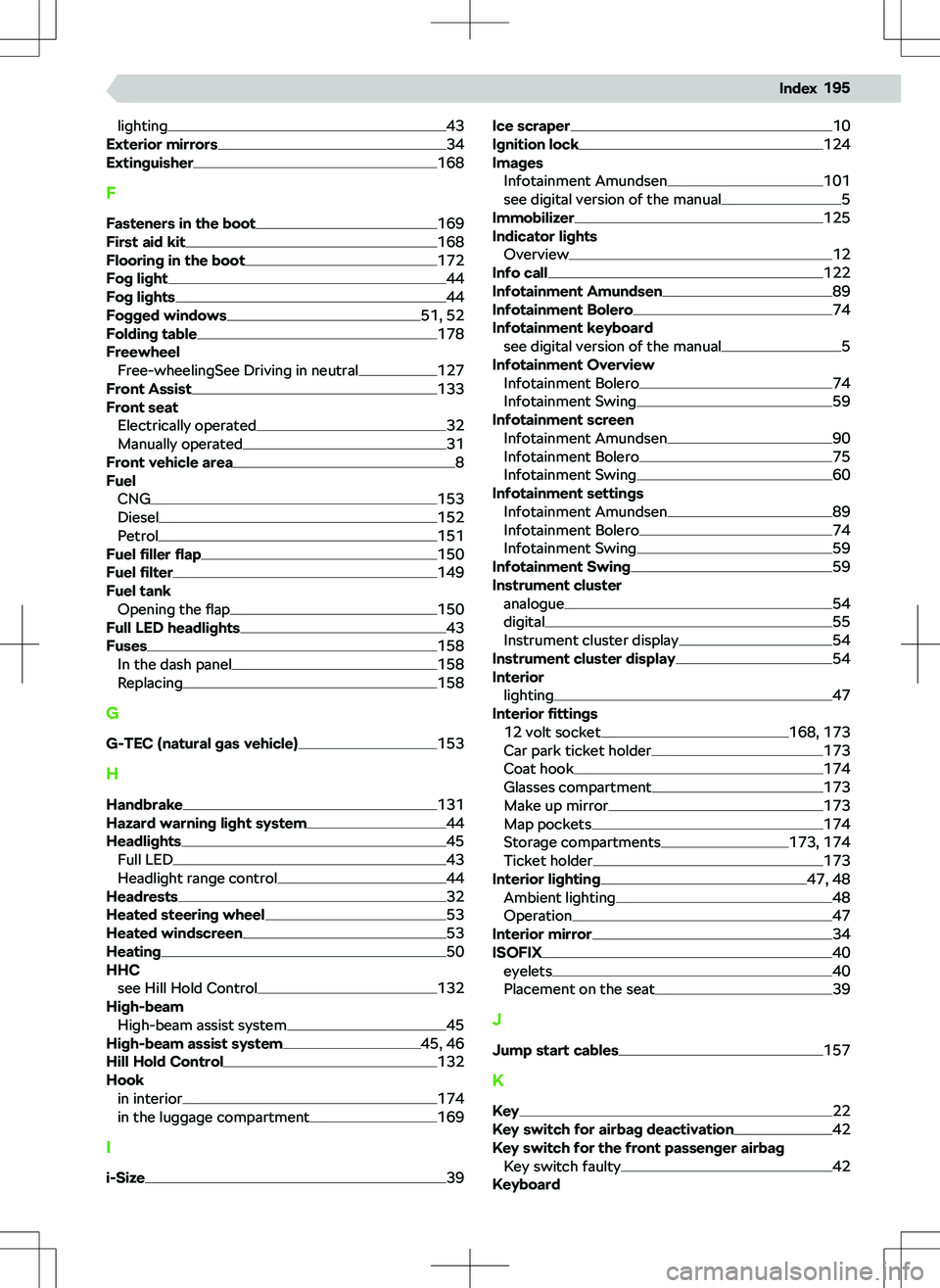 SKODA KAMIQ 2021  Owner´s Manual �