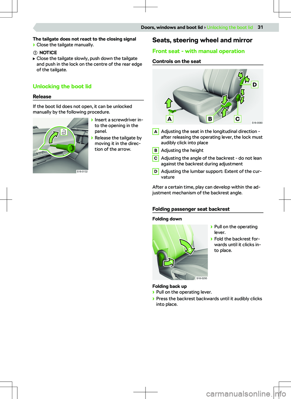 SKODA KAMIQ 2021  Owner´s Manual �b�