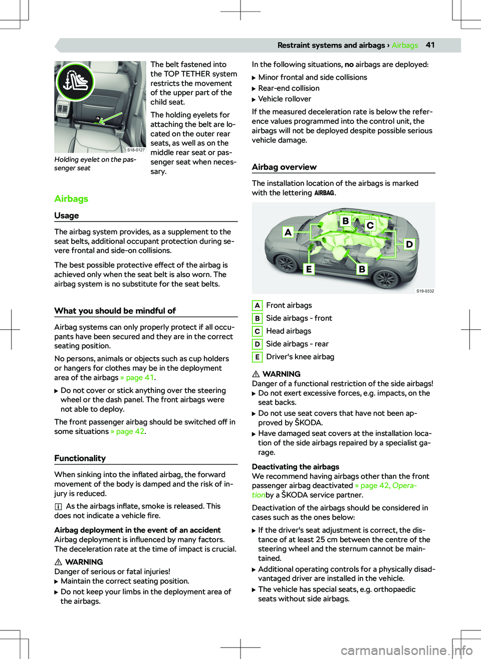 SKODA KAMIQ 2021  Owner´s Manual �b�
