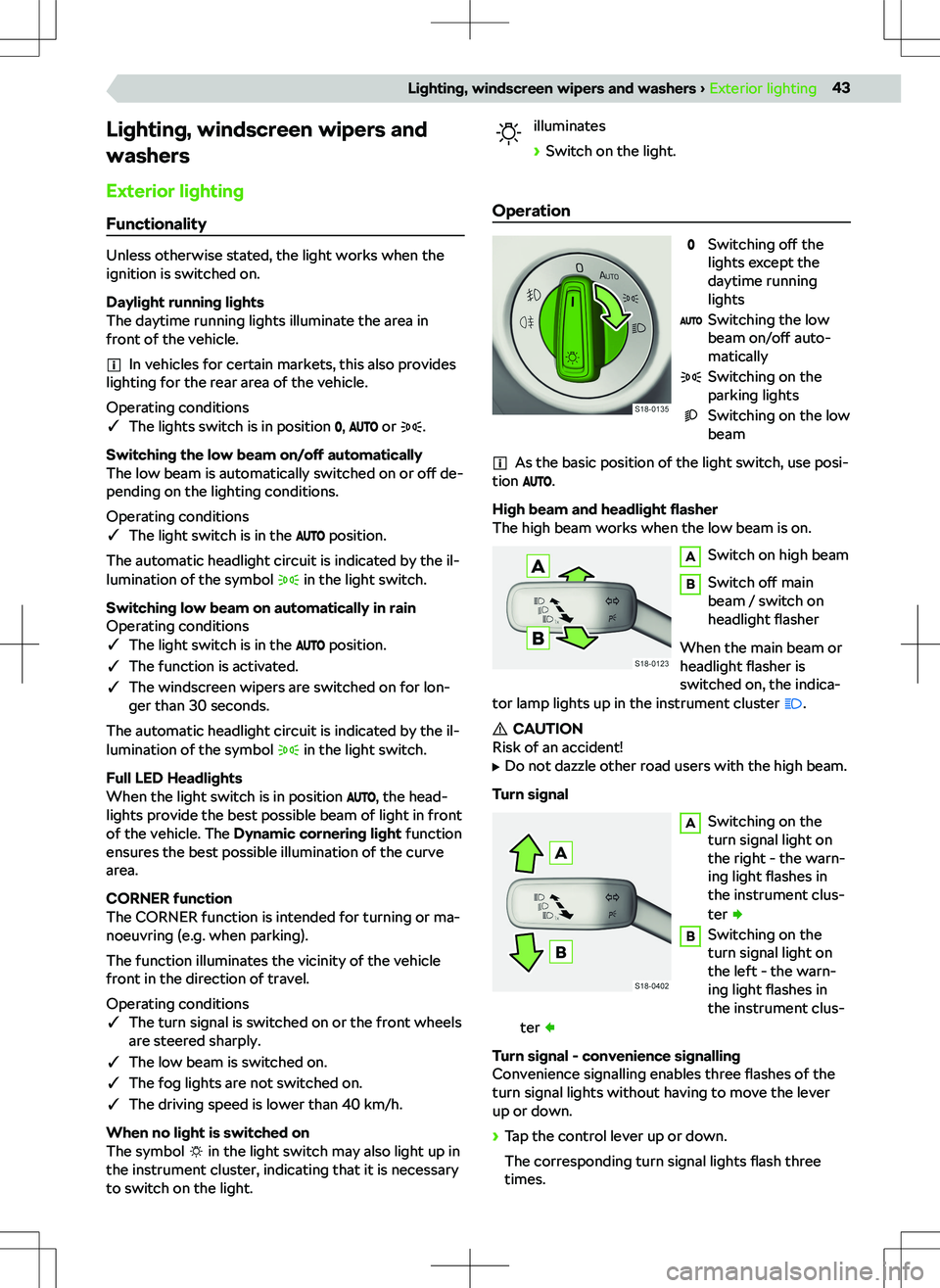 SKODA KAMIQ 2021  Owner´s Manual �<�