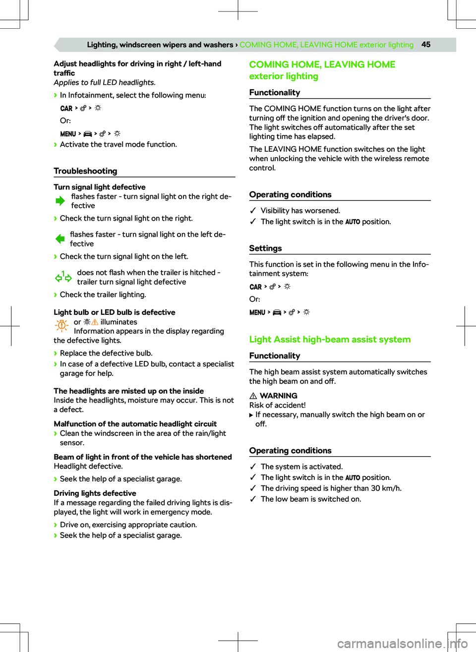 SKODA KAMIQ 2021  Owner´s Manual ��