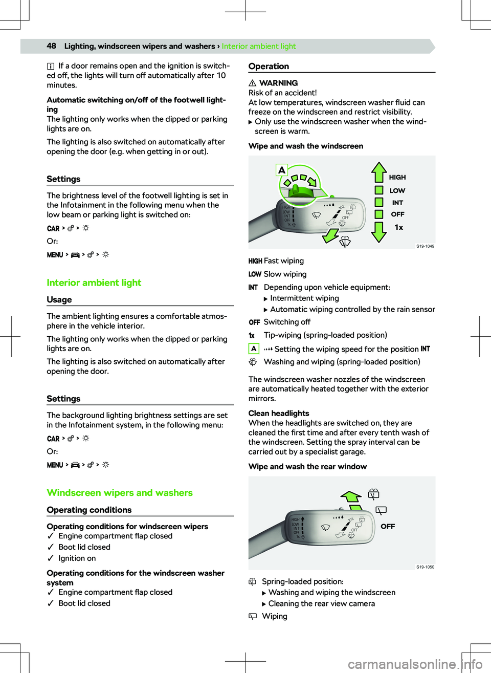 SKODA KAMIQ 2021  Owner´s Manual �-�f��