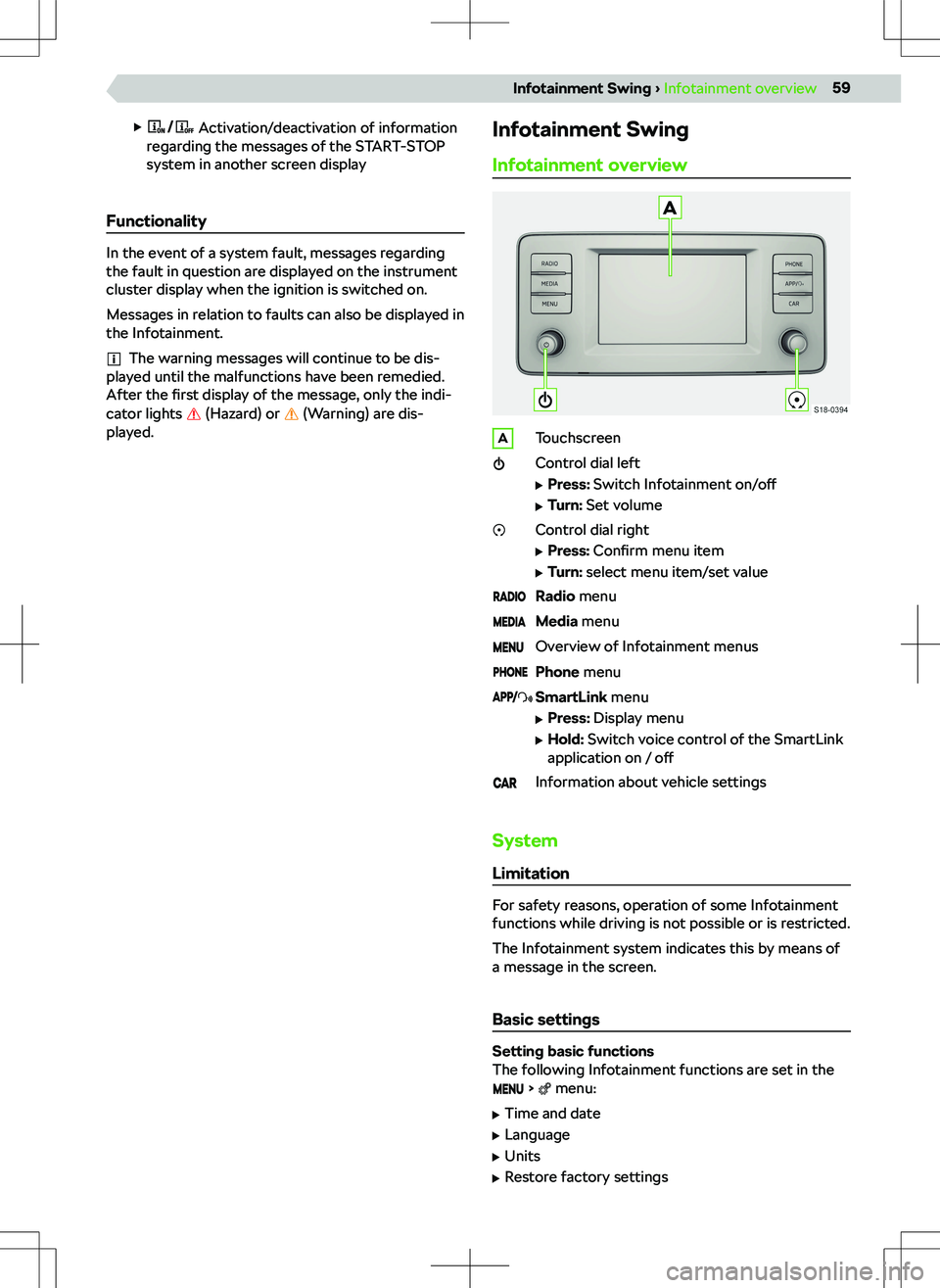 SKODA KAMIQ 2021  Owner´s Manual 