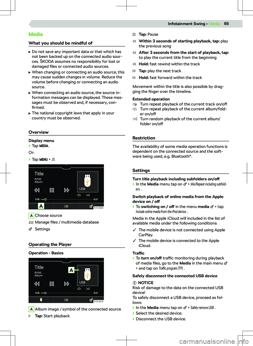 SKODA KAMIQ 2021  Owner´s Manual �M�