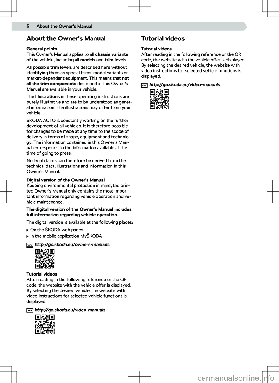 SKODA KAMIQ 2021  Owner´s Manual ��b�
