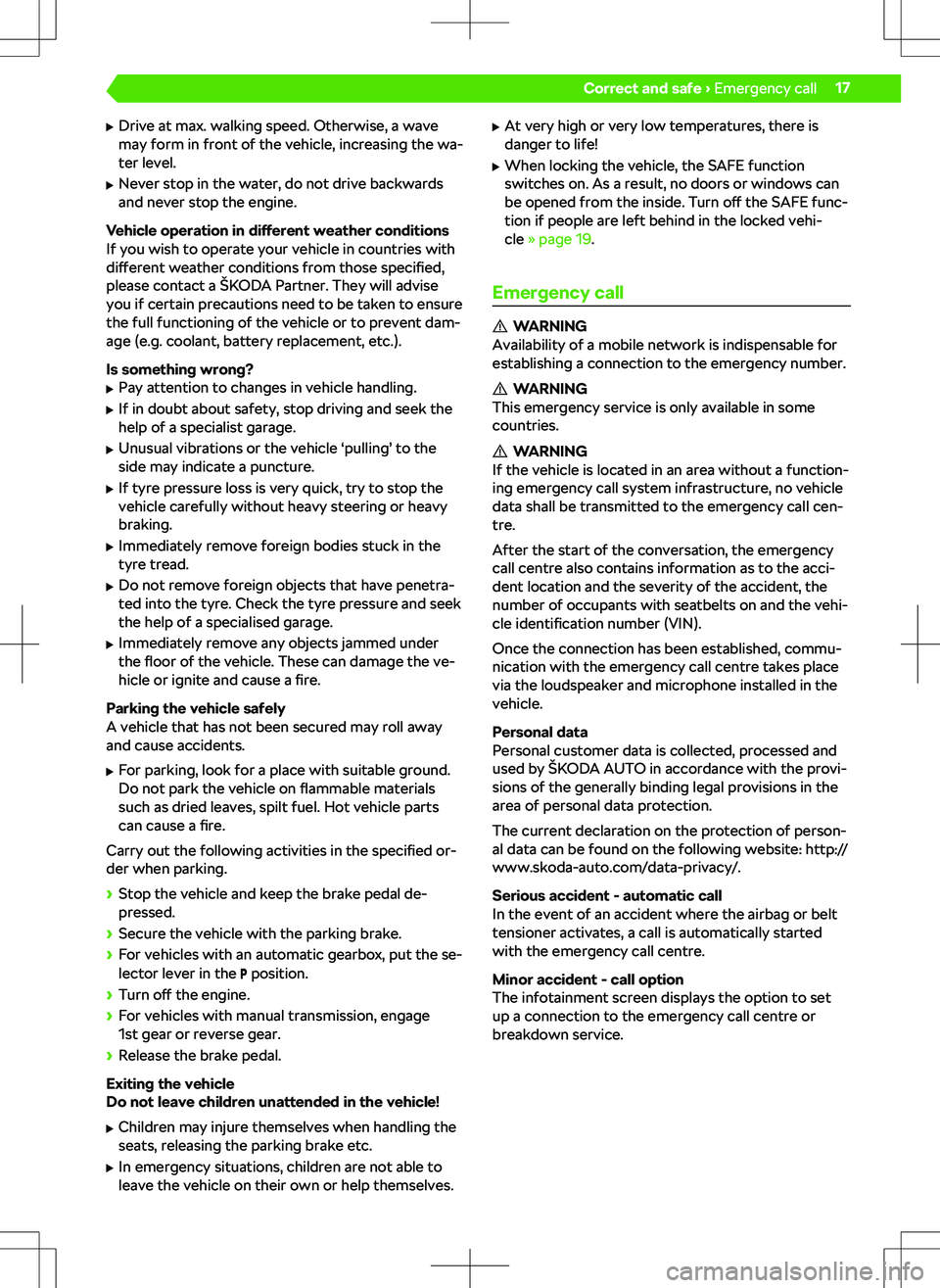 SKODA KAMIQ 2019  Owner´s Manual 