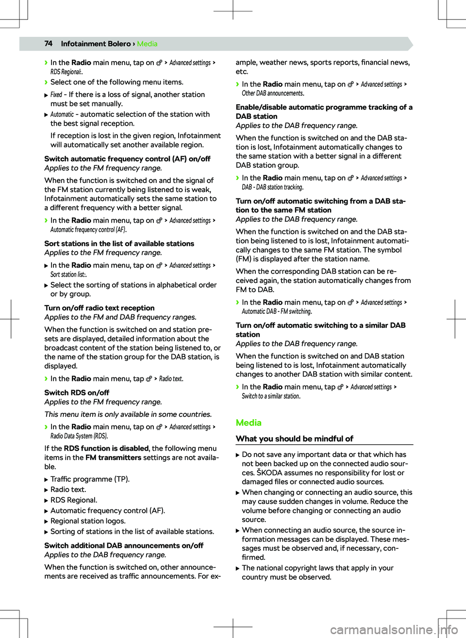 SKODA KAMIQ 2019  Owner´s Manual 