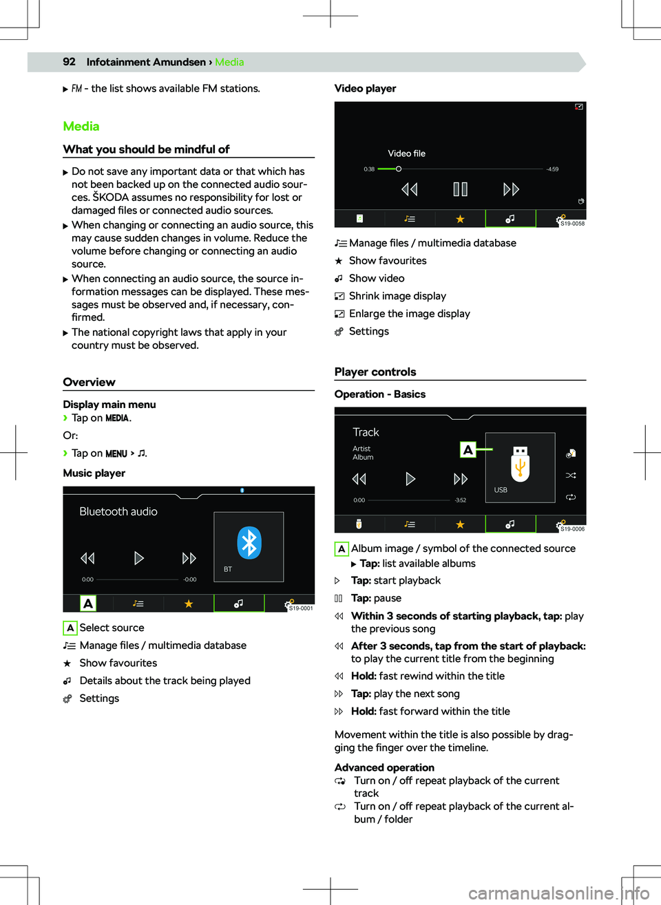 SKODA KAMIQ 2019  Owner´s Manual 