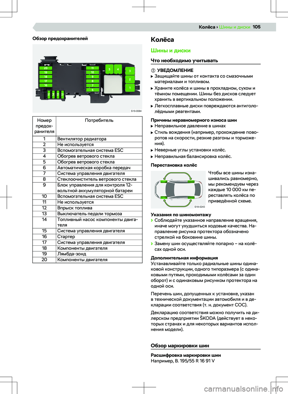 SKODA RAPID 2020  Руководство по эксплуатации (in Russian) 