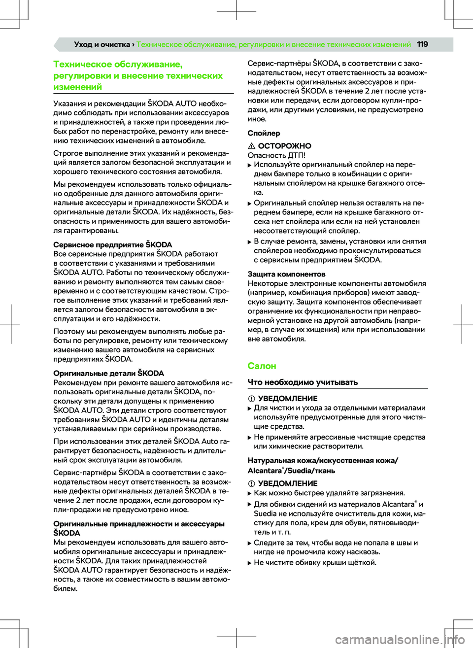 SKODA RAPID 2020  Руководство по эксплуатации (in Russian) 