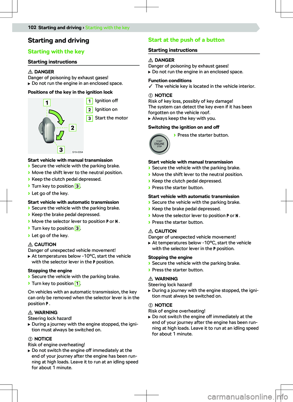 SKODA FABIA 2020  Owner´s Manual �[�
