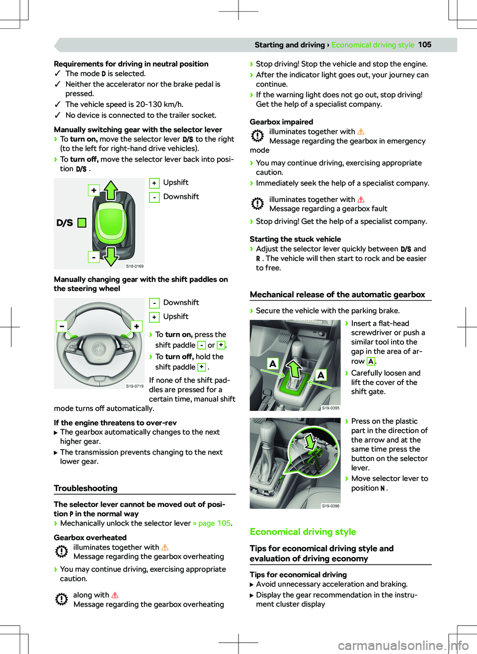 SKODA FABIA 2021  Owner´s Manual �R�