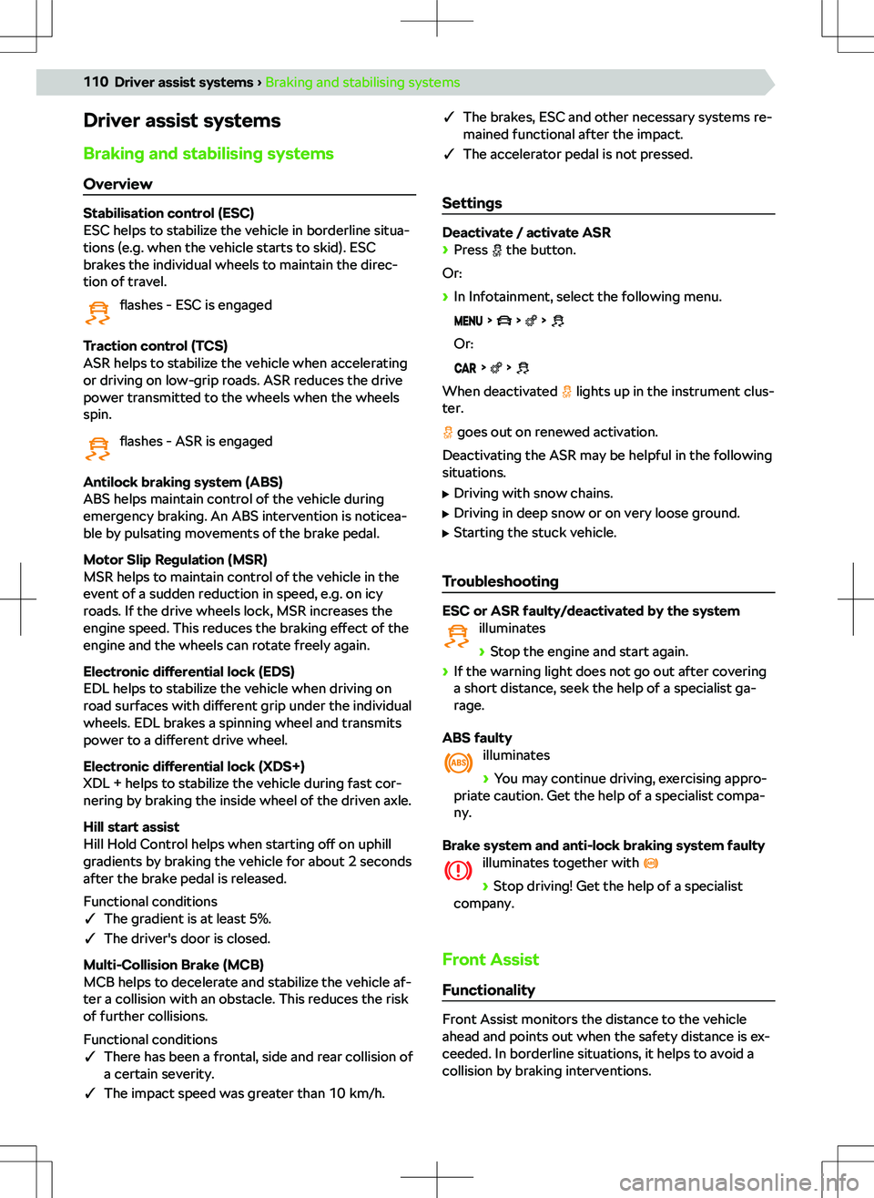 SKODA FABIA 2021  Owner´s Manual ��r�